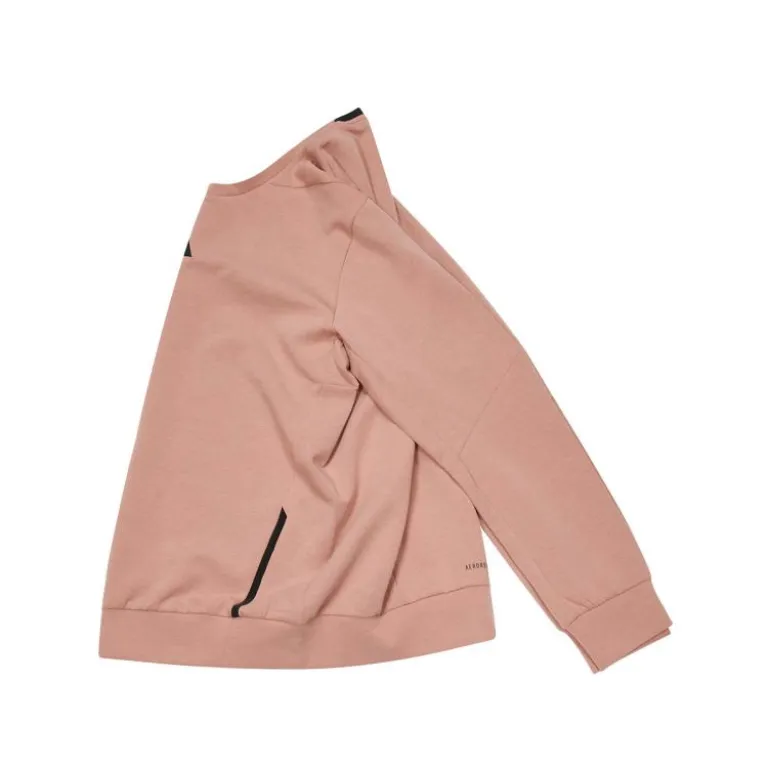 سویشرت یقه‌گرد مردانه adidas پاییزه و بهاره با لوگوی کوچک، راحت و مقاوم برای ورزش و استفاده روزمره