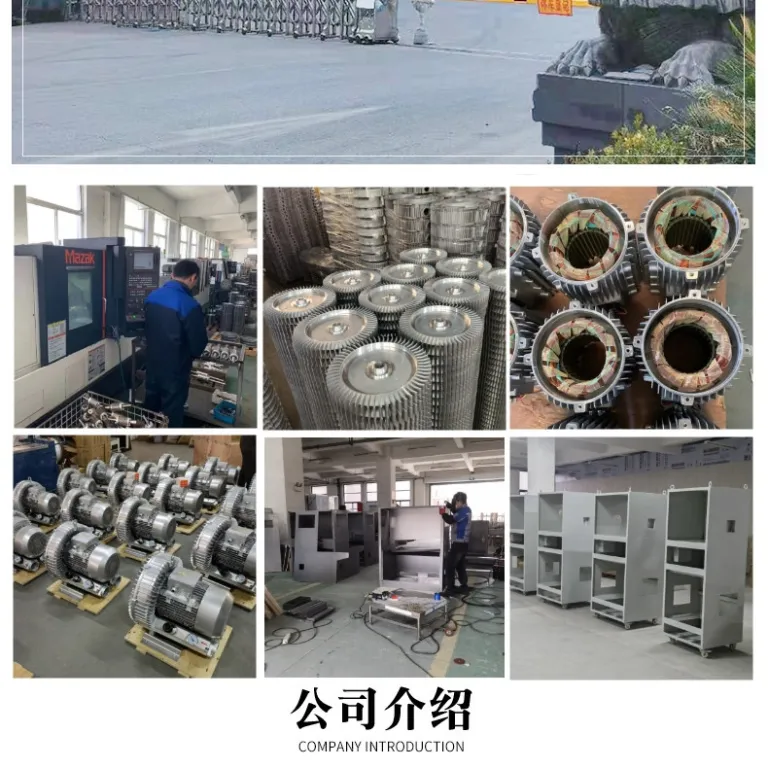 دمنده گردابی 7.5KW برای صادرات RB-81D-3 دمنده جریان گردابی 7.5 کیلووات دمنده فشار قوی ضد انفجار