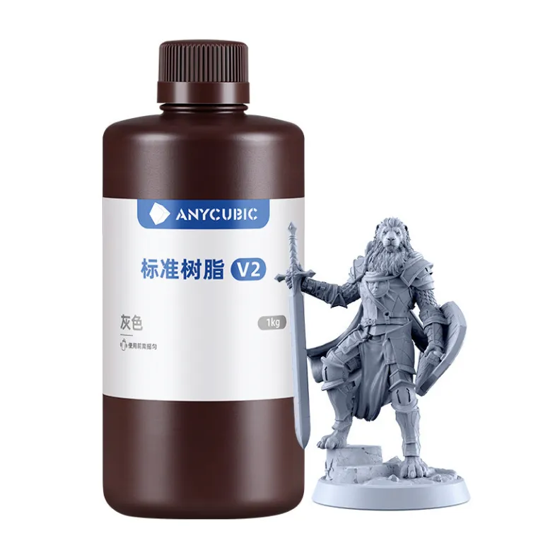رزین حساس به نور Anycubic 3D مواد مصرفی چاپگر رزین سخت رزین استاندارد