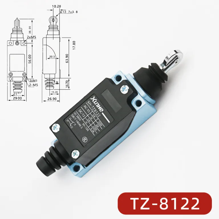 ME-8108 کلید محدودکننده خودبازگشت میکروسوئیچ تماسی محدودکننده TZ-8101 کلید مسیر