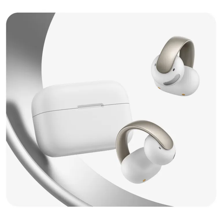 هندزفری بلوتوثی گیره‌ای SoundCore AeroClip، باز، مخصوص ورزش و دویدن، راحت با اتصال روی گوش A3388