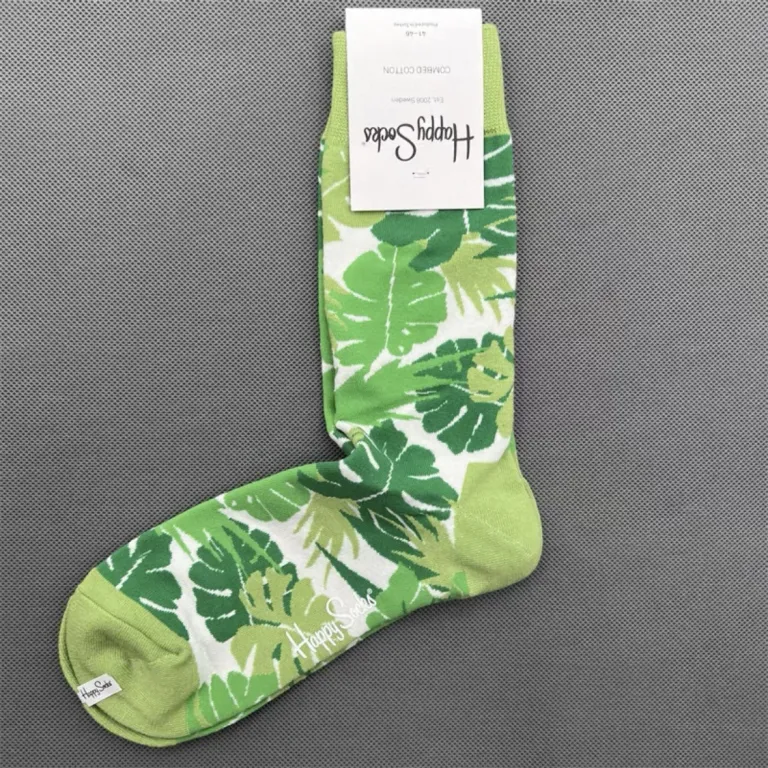 جوراب رنگی HappySocks مردانه طرح کارتونی فانتزی اینستاگرامی ساق‌متوسط بیرونی خیابانی