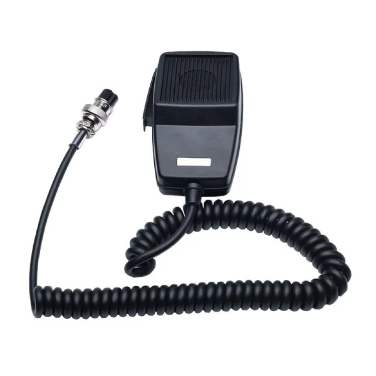 میکروفون دستی دینامیک با کانکتور هوانوردی 4 پین و 5 پین، مناسب بیسیم COBRA CB-507 و argo-300