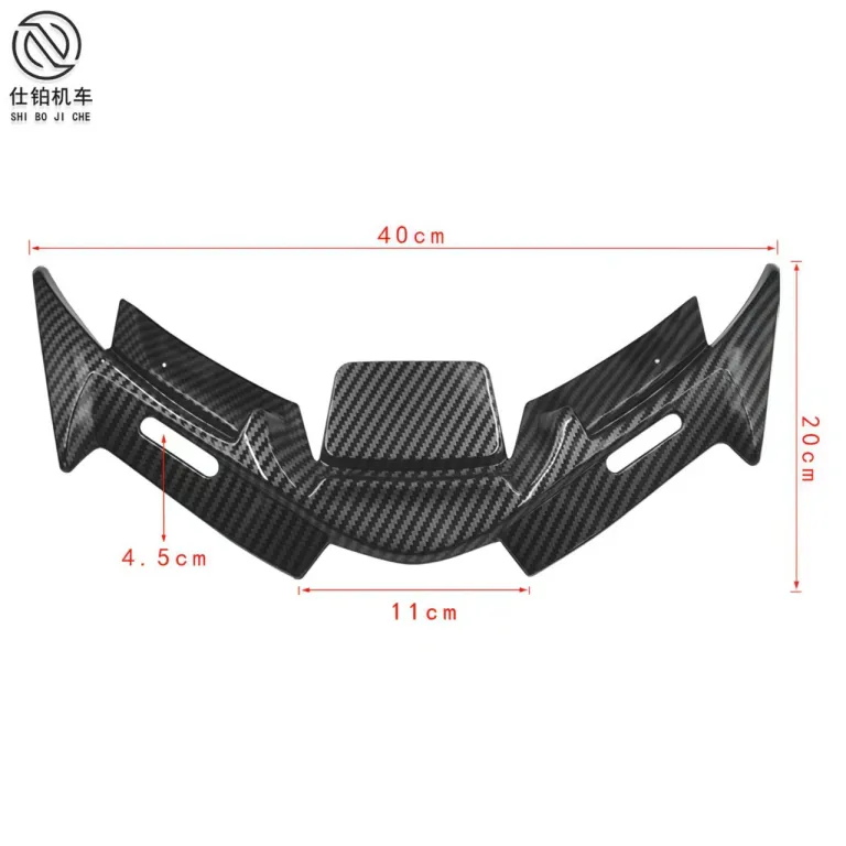کیت اسپویلر جلوی آیرودینامیک مناسب یاماها R15 V4 2022 لب پایین بال ثابت‌کننده
