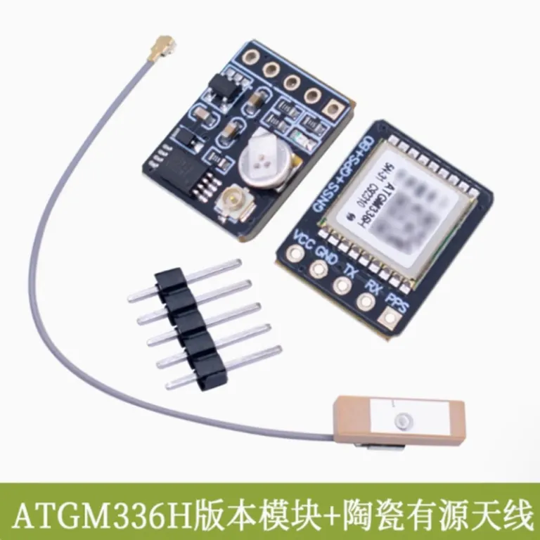 ماژول دوماهواره‌ای GPS و Beidou BDS موقعیت‌یاب ماهواره‌ای ATGM336H جایگزین NEO-M8N