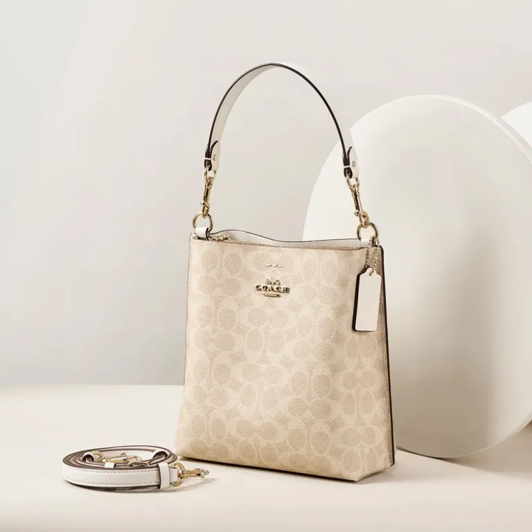کیف دوشی کراس‌بادی سطلی COACH مدل MOLLIE 22 CBQ33