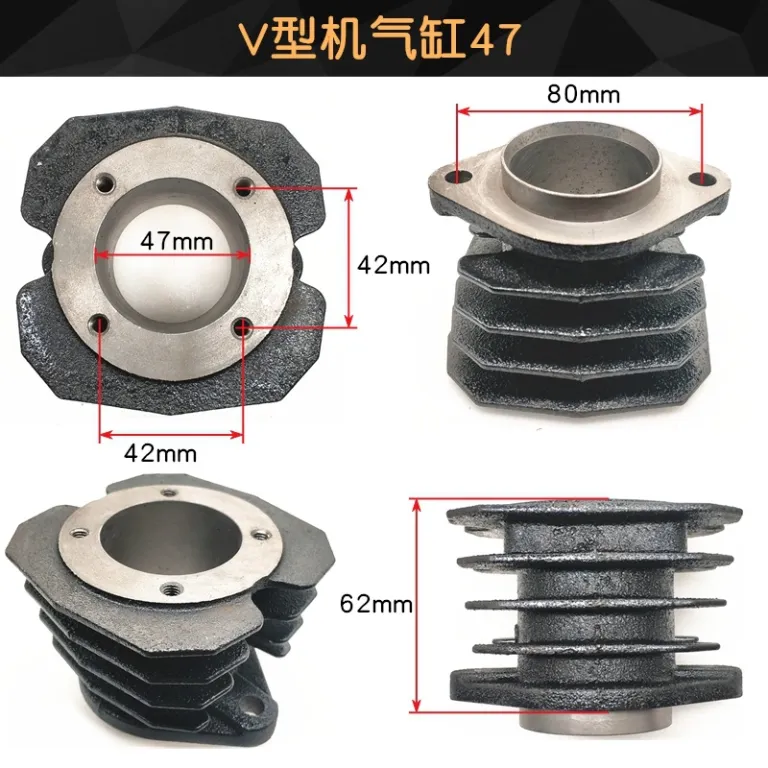 سرسیلندر کمپرسور هوا بارما کوپل مستقیم 424748، بدنه سیلندر و بوش 1P3P5P دافنگ 0.36/806590