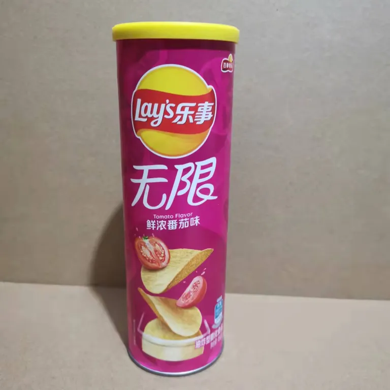 چیپس سیب‌زمینی لِی‌س 104g*24 بسته‌بندی سطلی، بسته هدیه تنقلات، عمده مواد غذایی، ارزان و به‌صرفه، مجموعه کامل تنقلات
