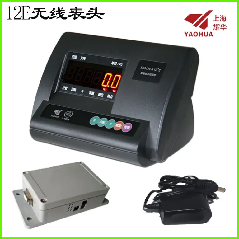 نمایشگر باسکول شانگهای یائوهوا XK3190A12EAS1 سر ترمینال کنترل کمی 232 اتصال به کامپیوتر