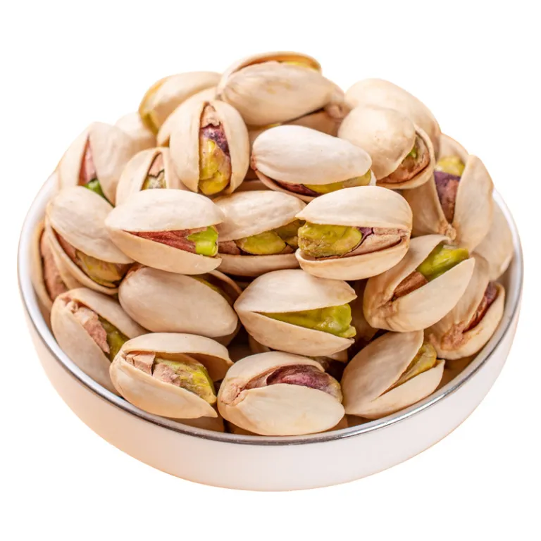 پسته نمکی و خام تازه، فروش عمده فلّه‌ای، خشکبار با طعم اصلی، درشت، همراه با قوطی، تنقلات سالم