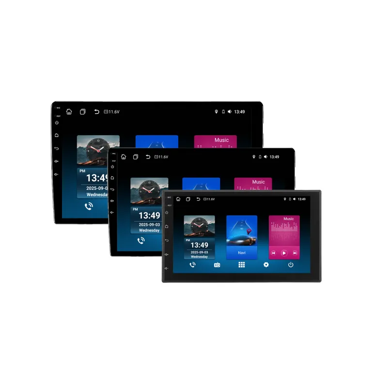 ناوبری خودرویی پرفروش خارجی 7/9/10 اینچی جهانی CarPlay مانیتور هوشمند خودرو اندروید یکپارچه