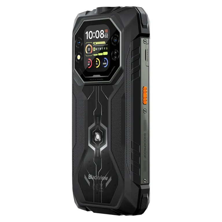 گوشی هوشمند سه‌محافظ سری Blackview ROcK نسل 1 با نمایشگر ثانویه بزرگ، تحویل هنگ کنگ