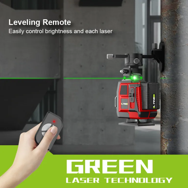 تراز لیزری LFINE 16 خط 4D3D12 خط با پایه laserlevel