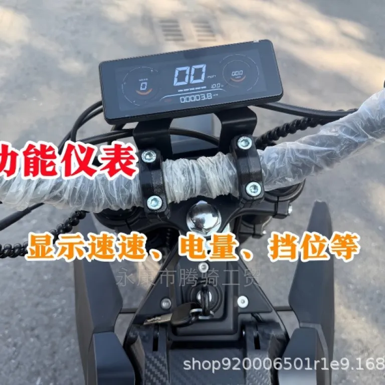 موتور برقی جدید 72V6000W عرضه مستقیم کارخانه موتورسیکلت کراس کانتری برقی موتورسیکلت آفرود مسابقه‌ای لیتیومی وسیله نقلیه جایگزین پیاده‌روی