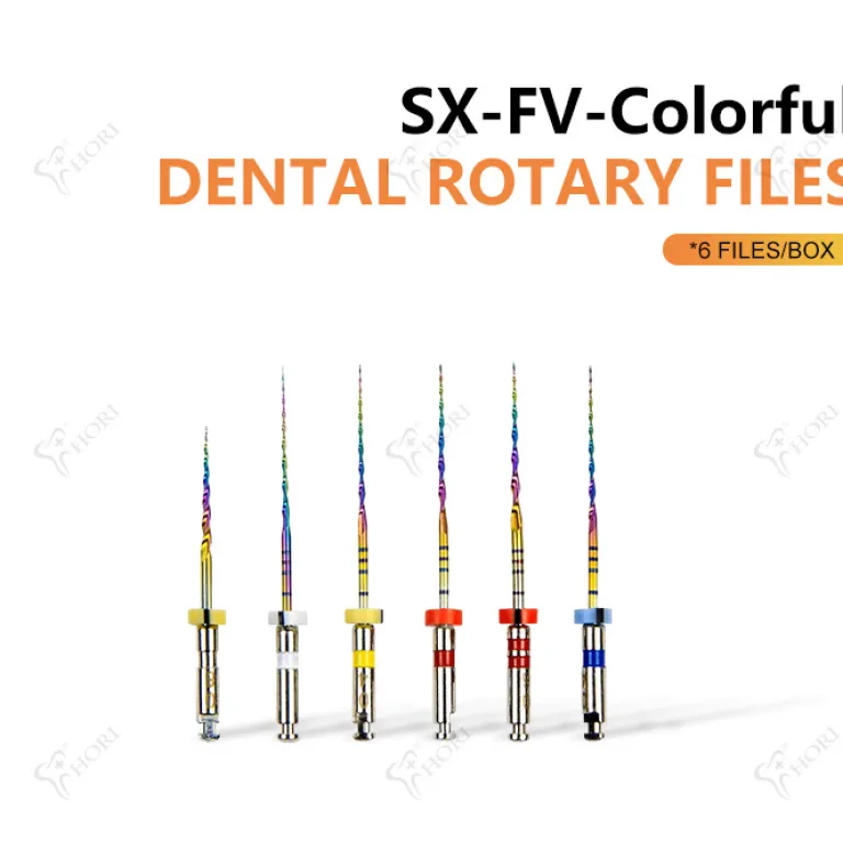 فایل روتاری دندانپزشکی فعال‌شونده با حرارت برای درمان ریشه، بازکننده و گشادکننده کانال DENTAL ROTARY FILES