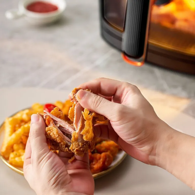 سرخ‌کن بدون روغن 8L چندکاره هوشمند با صفحه لمسی ظرفیت بزرگ airfryer دستگاه فر و سیب‌زمینی سرخ‌کن برقی