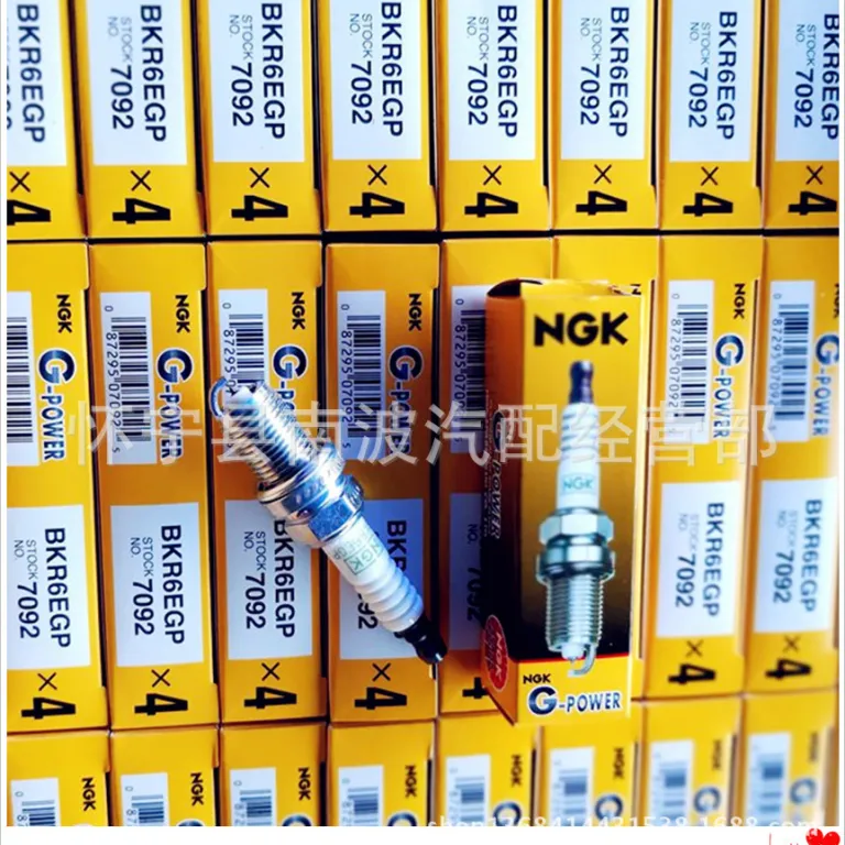 شمع موتور NGK پلاتینی BKR6EGP7092 ILKAR7B11 4912 شمع خودرو