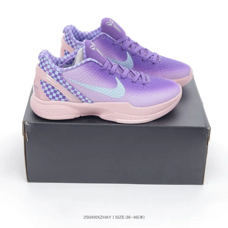 کفش بسکتبال کوبی 6 نسخه اورجینال پوتیان Kobe6 مدل گرین هورنت با صفحه کربنی، مناسب مسابقه و تمرین مردانه و زنانه