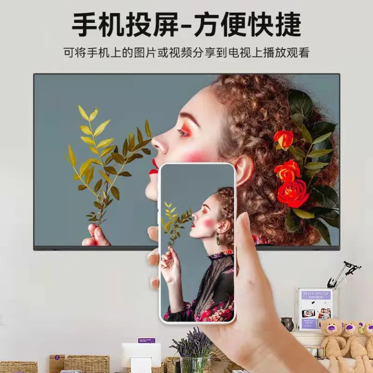 تلویزیون OLED بدون قاب تمامصفحه 55 اینچ 65 اینچ 75 اینچ 100 اینچ تلویزیون هوشمند LCD