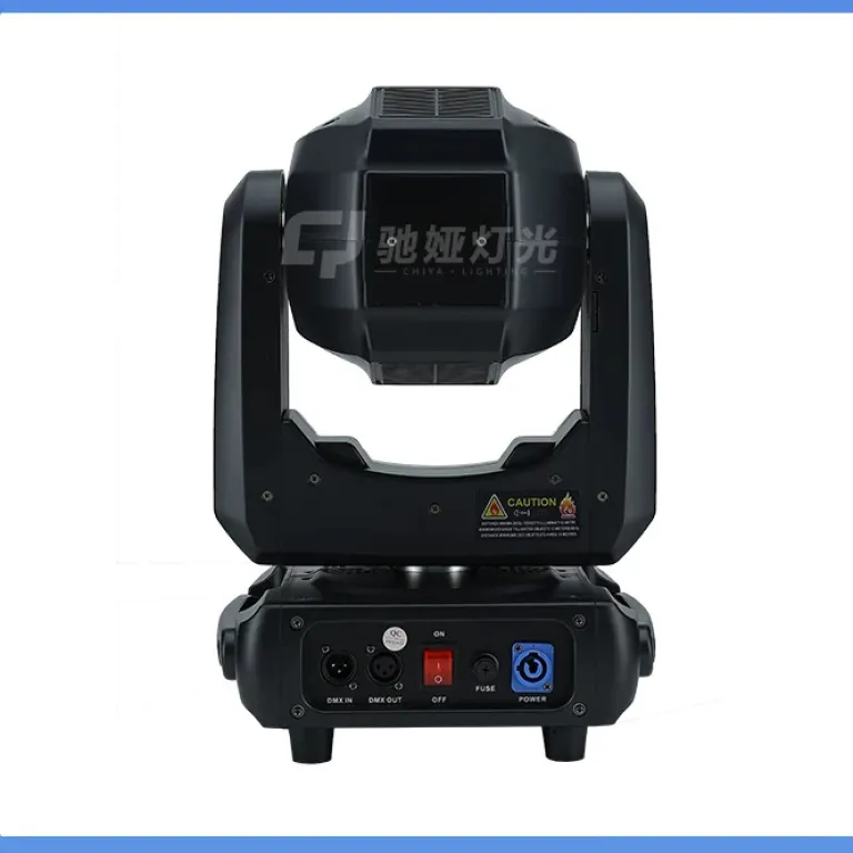 چراغ متحرک پرتویی 230w برای استودیو پخش زنده، نورپردازی صحنه، بار 380W، چراغ چرخان پرسرعت، چراغ کامپیوتری مراسم عروسی و ضیافت