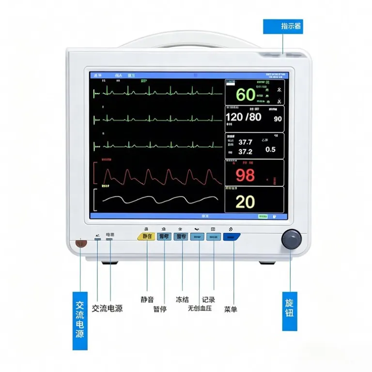 مانیتور علائم حیاتی حیوانات خانگی کایر، مانیتور ECG دامپزشکی قابل حمل