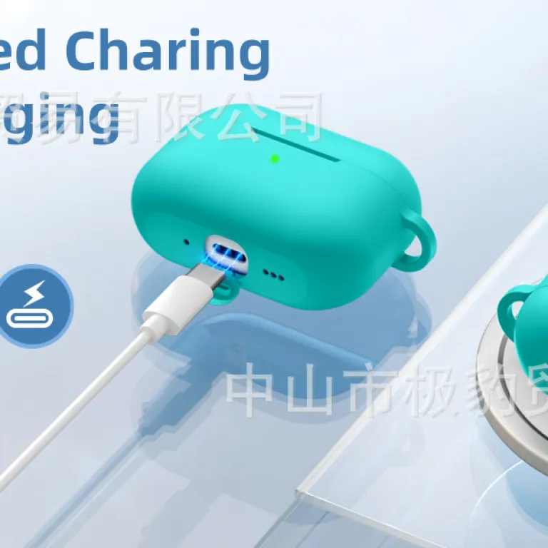 قاب سیلیکونی ضد ضربه ایرپاد مناسب Pro3/5/4 اپل بلوتوث قاب محافظ ضخیم