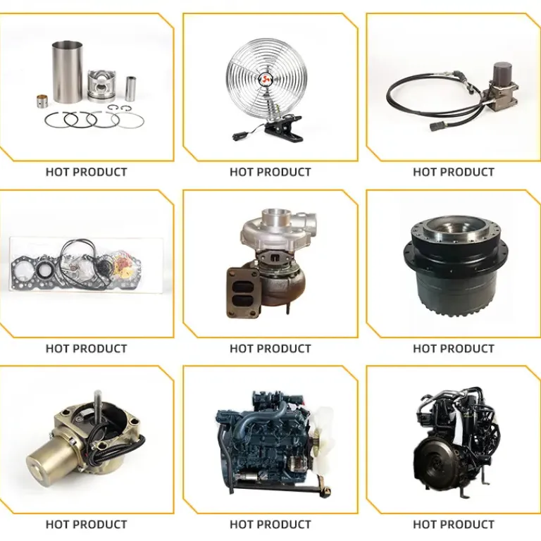 WA470-3 پمپ دنده هیدرولیک لودر 705-52-30281 قطعات بیل مکانیکی