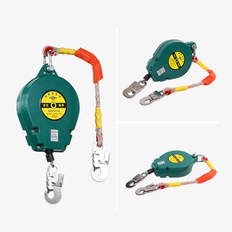 فروش مستقیم کارخانه، ضد سقوط دو قفله 5/10 متر 20 متر 30 متر، کنترل‌کننده خودکار دیفرانسیل سرعت، ضد سقوط قفل خودکار کار در ارتفاع