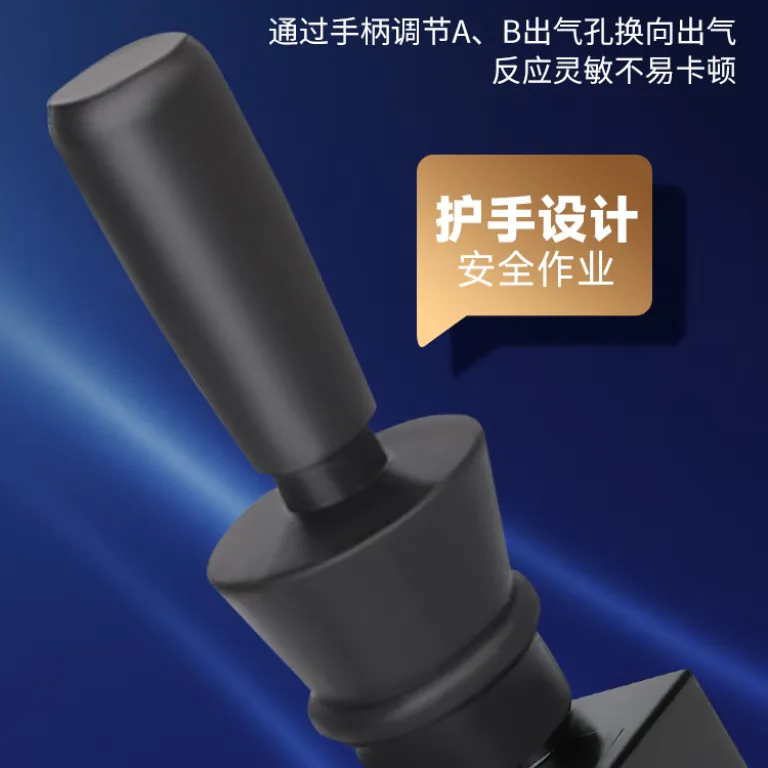 شیر دستی پنوماتیک دو وضعیتی پنج راهه 4R210-08 شیر کشویی دستی 4H210-08 شیر کنترل جهت دستی سیلندر