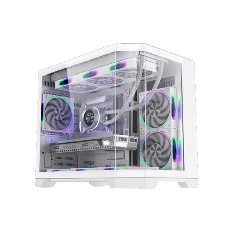 کیس کامل کامپیوتر رومیزی i5-14400f مخصوص استریم و بازی RTX3060Ti با مونتاژ دلتا