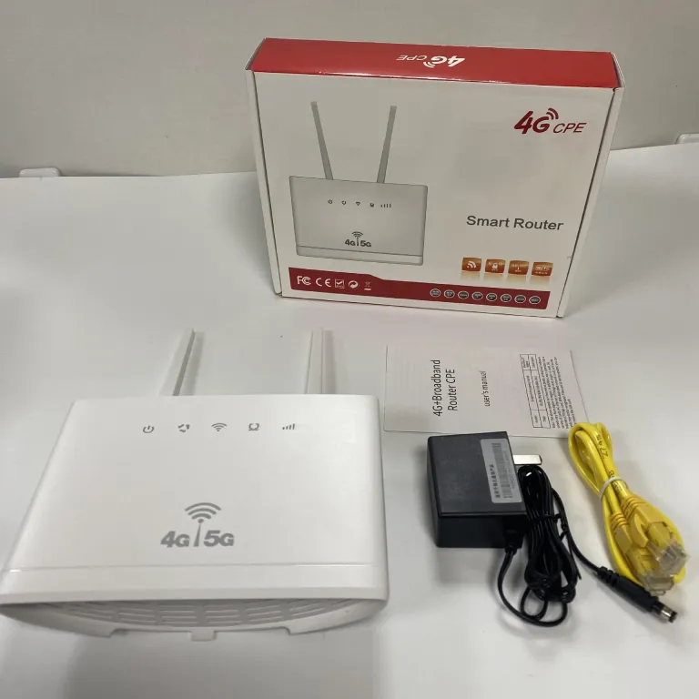 4G روتر بی‌سیم CPE اصلاح‌شده وای‌فای همراه با اسلات سیم‌کارت تبدیل به کابل شبکه اروپا آفریقا مالزی
