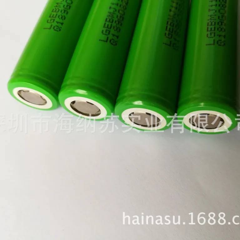 باتری لیتیوم یونی نو اورجینال ال‌جی 18650 MJ1 3500mAh با دشارژ پیوسته 10A مناسب مدل‌های هوایی