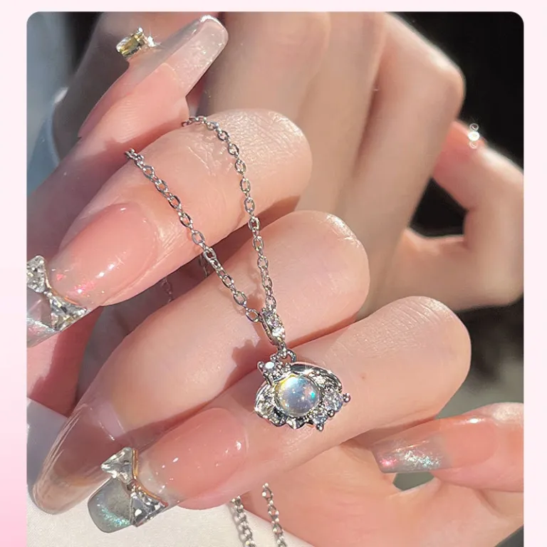 گردنبند صدفی طرح اصلی سری جزیره تابستانی زنانه، استیل ضدزنگ، سبک لاکچری، مناسب دانشجویی و هدیه