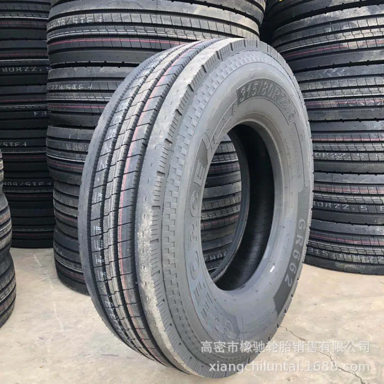 لاستیک کامیون باری 315/80R22.5385/65R22.5 تیوبلس صادراتی سیمی