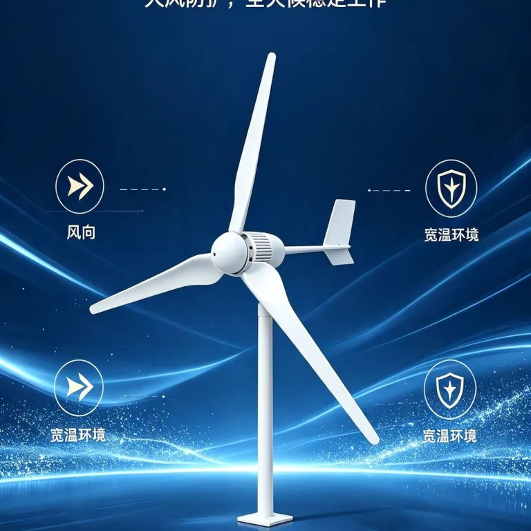 توربین بادی کوچک محور افقی 1000w وات ساخت کارخانه 380v96v