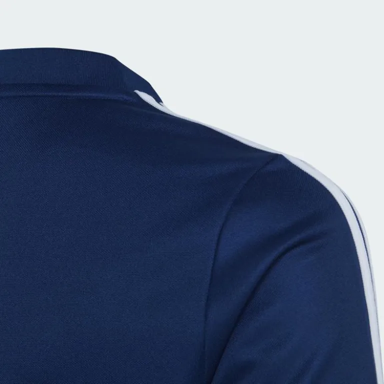 کاپشن ورزشی بچه‌گانه adidas یقه‌گرد راه‌راه راحت و شیک