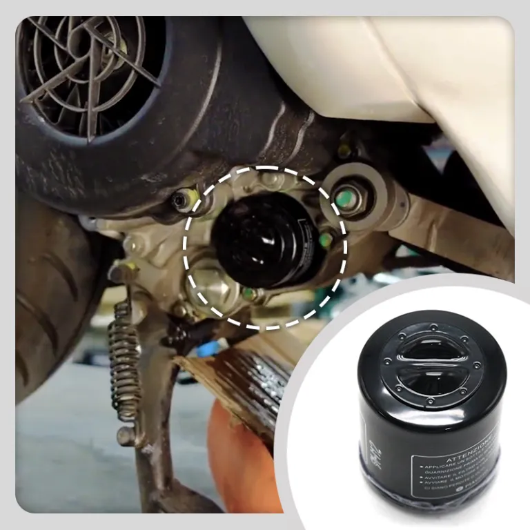 فیلتر روغن مناسب برای Piaggio VESPA 150LXV/L Piaggio FLY125 RA1