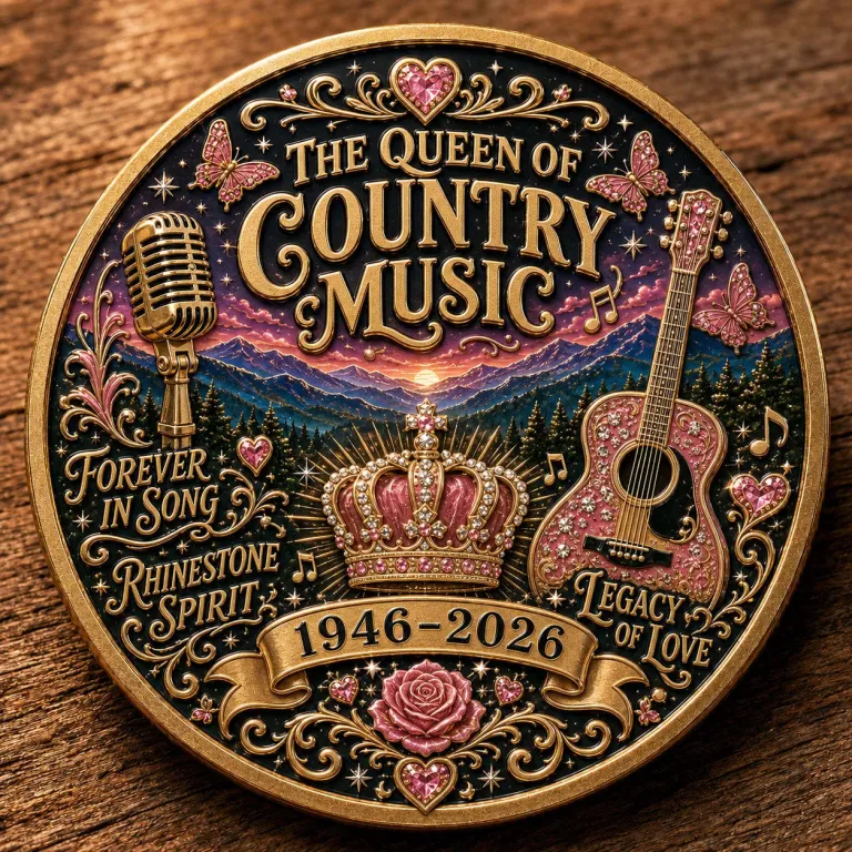 سکه یادبود ابدی دالی پارتن Dolly Parton Commemorative Coin برای فروشگاه مستقل برون‌مرزی