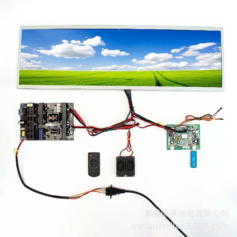 10.3 اینچ TM103XDGP01 ماژول TFT LCD با زاویه دید کامل و روشنایی بالا برای فضای باز با محدوده دمایی گسترده