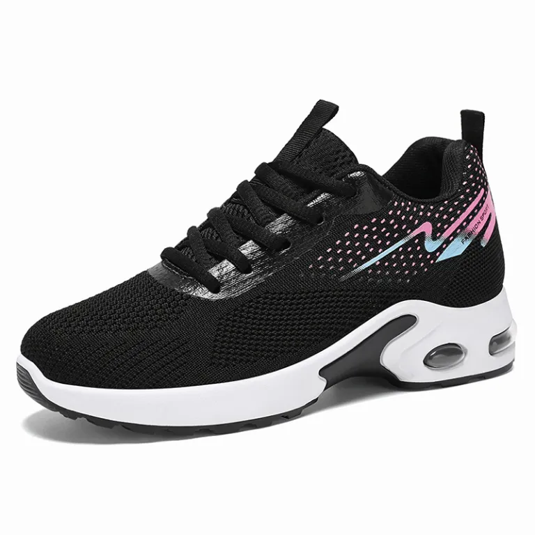 کفش ورزشی زنانه بهاره کراسبوردر سایز بزرگ زیره نرم کفش دویدن کفش هوا shoes کفش توری راحتی
