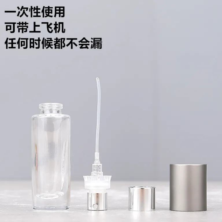 F054A - فروش مستقیم کارخانه 10ML25ML عطر پخش‌کن دهانه کارتی شیشه‌ای اسپری خالی مشابه آزمایشگاهی