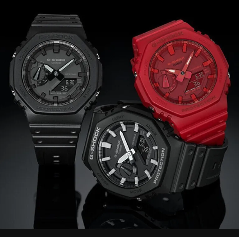 ساعت مچی اسپرت کاسیو G-SHOCK هاچی‌اوجی زنانه و مردانه هدیه سال تولد GA-2100