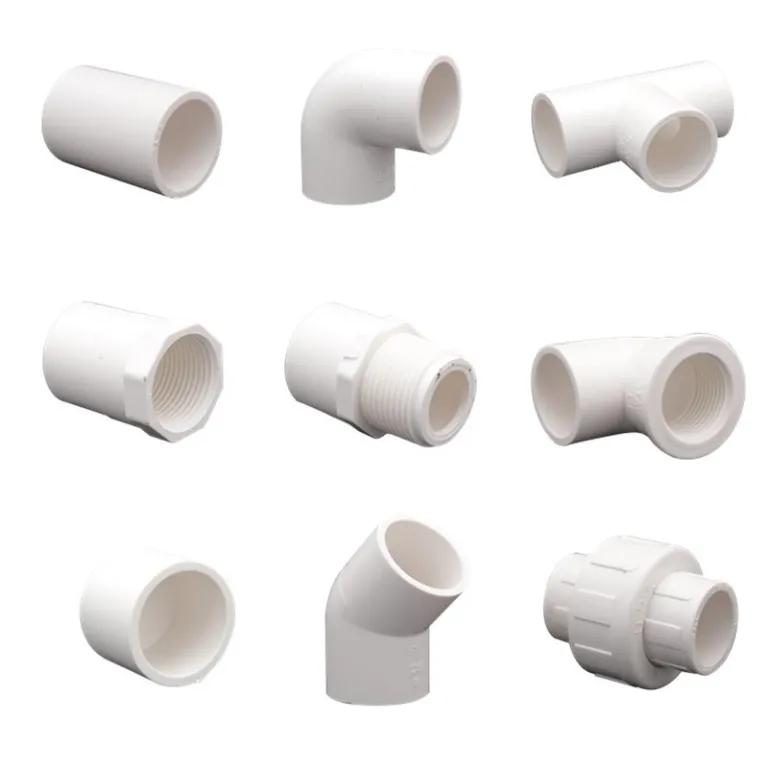 اتصالات لوله PVC سه‌راهی چهارراهی زانویی 20 25 4 رابط پلاستیکی لوله فاضلاب