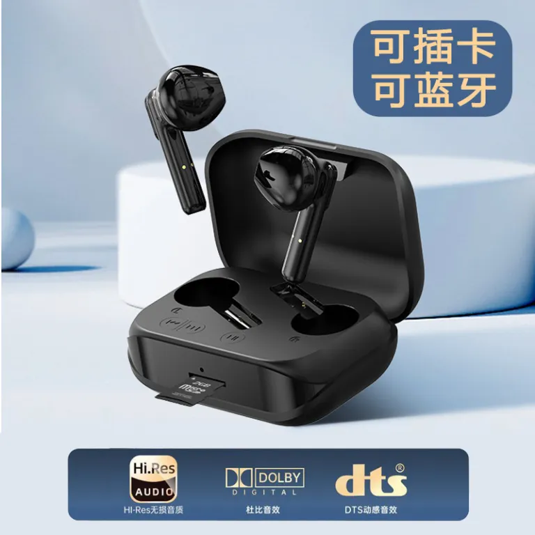 هدفون بلوتوثی استریو دو گوشی با پخش‌کننده کارت حافظه mp3
