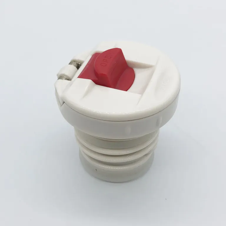 لوازم جانبی درب قمقمه گلوله‌ای 4.5\5.2CM شامل سوئیچ، درپوش داخلی، شیر خروجی، واشر و چوب‌پنبه