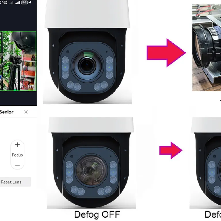 دوربین گردان شبکه با زوم 500 برابر 240 5MP 30fps 240X ZOOM PTZ IP CAMERA