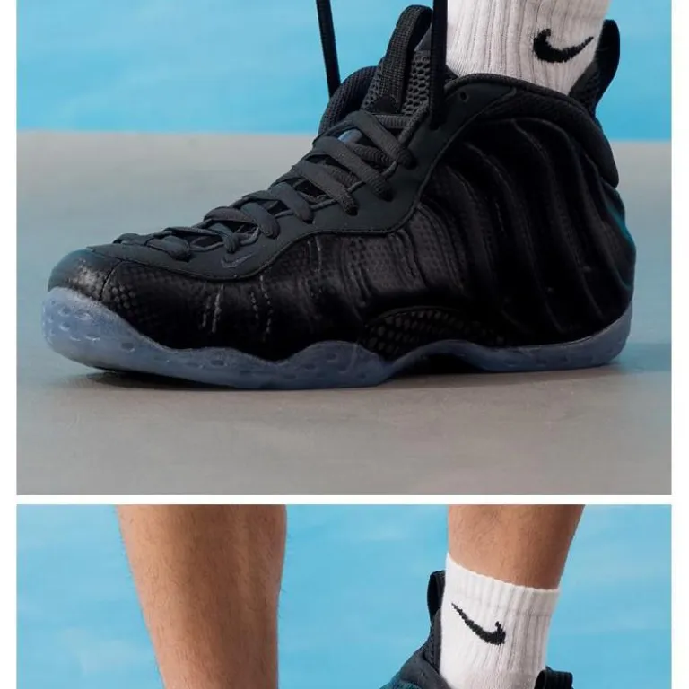 کفش مردانه Nike AIR FOAMPOSITE ONE ساق کوتاه مقاوم در برابر سایش، کفش ورزشی شیک و راحتی برای استفاده روزمره