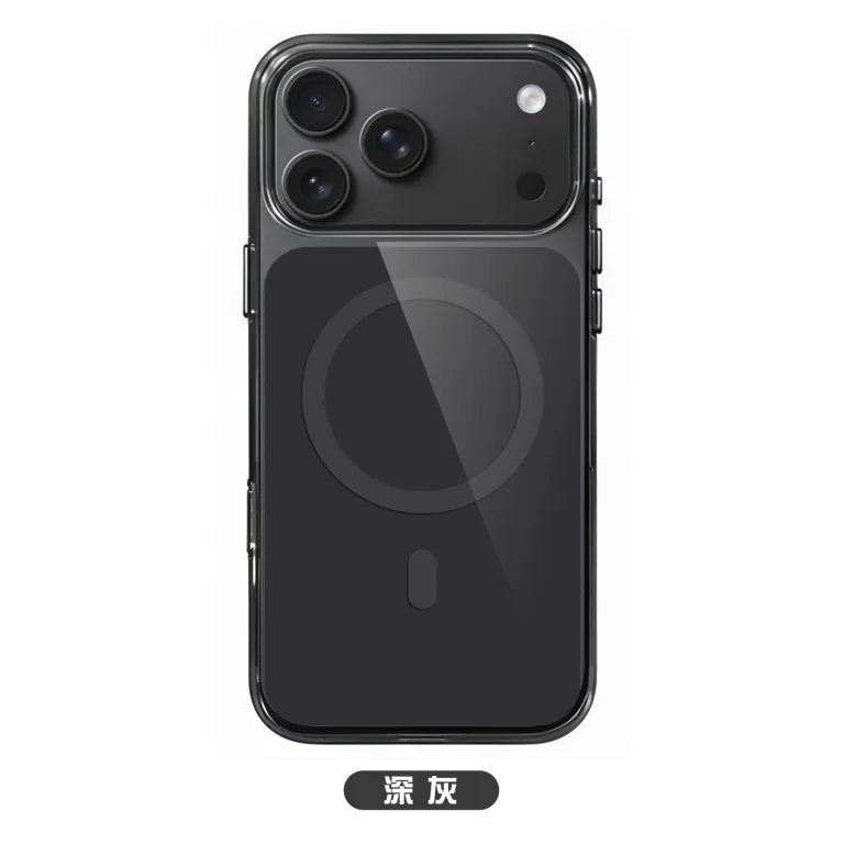 کیف رسمی دوکاره مخصوص اپل 18 طرح جدید قرمز گیلاسی iPhone17PM کیف مگنتی