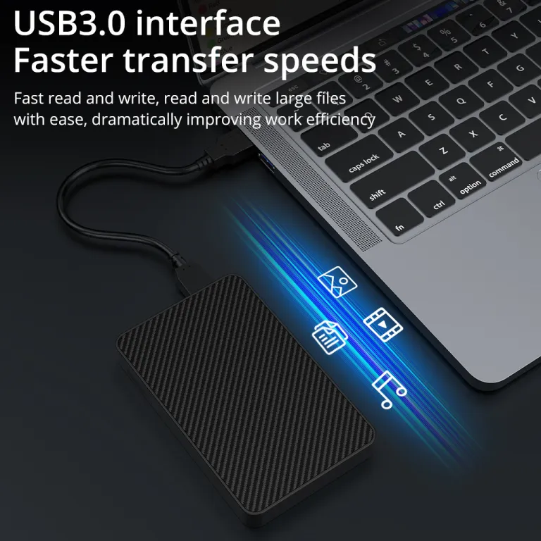 هارد اکسترنال USB3.0 500g پرسرعت 320g HDD مکانیکی لپ‌تاپ PS5 هارد گیمینگ 1T