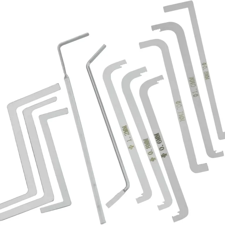 ست ابزار تعمیرات قفلساز 11pcs، آچارهای مخصوص باز کردن، آچار دستی جداسازی، آچار مخصوص باز کردن قفل
